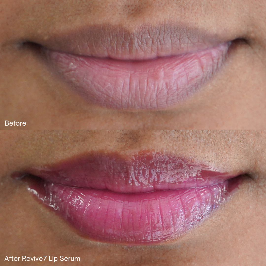 lip serum before and after