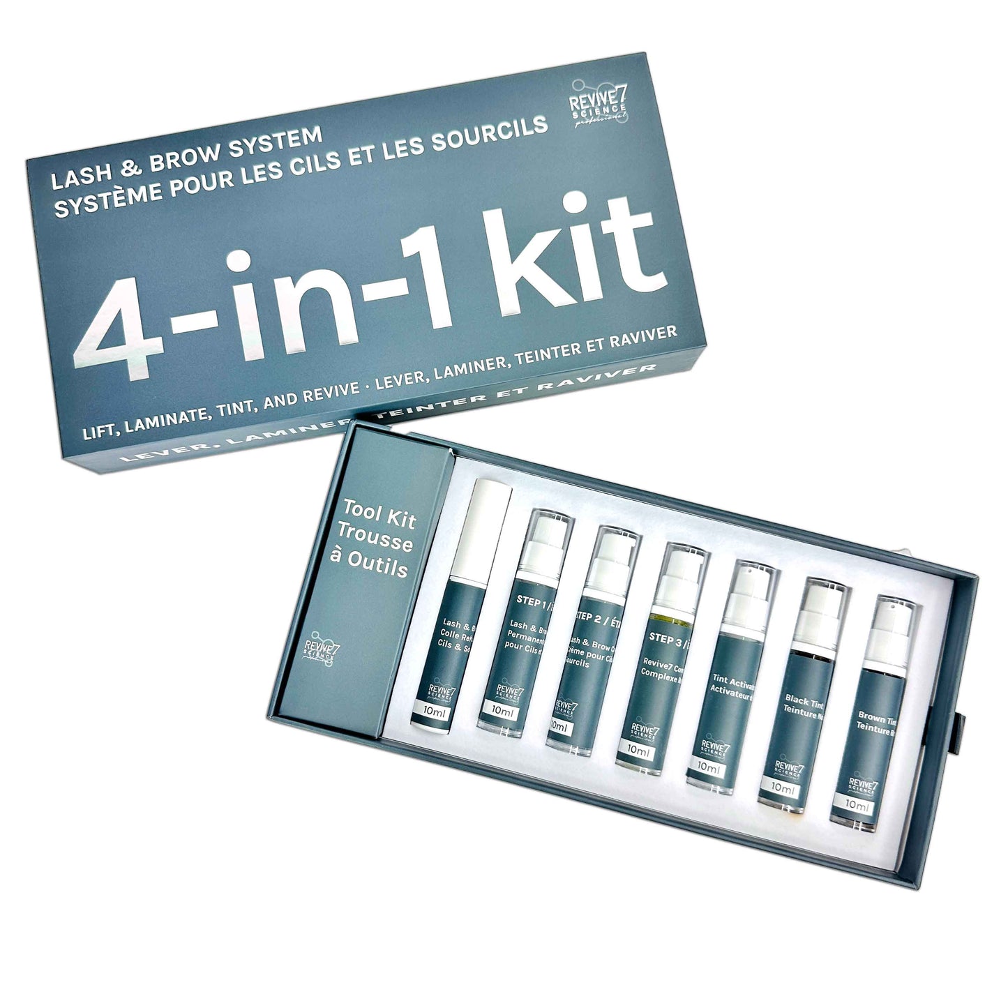 Revive7 Professional 4-in-1 Kit: Lash Lift, Brow Lamination, Tint & Revive