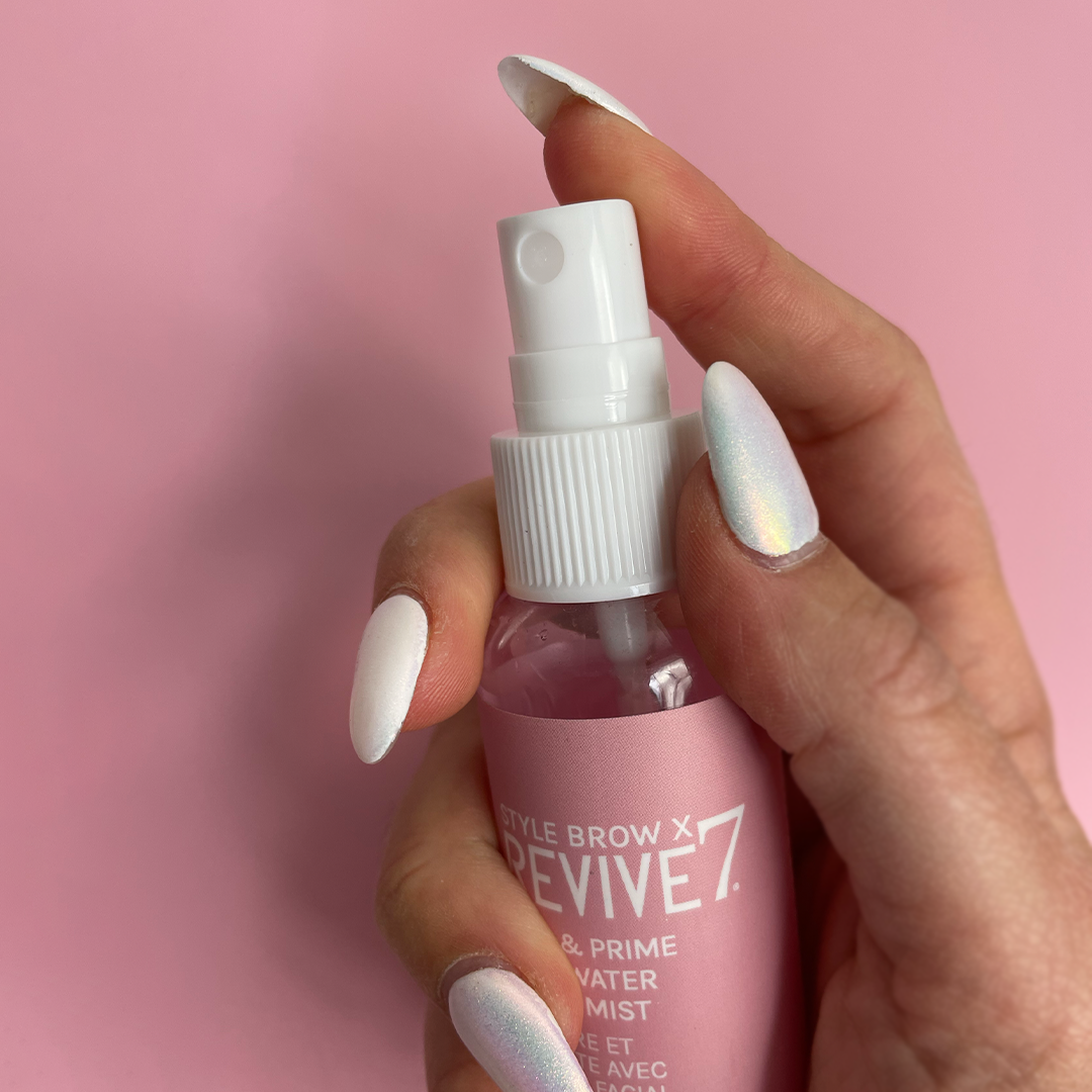 Style Brow X Revive7 Prep & Prime Rose Water Facial Mist